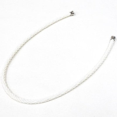 FRED FORCE 10 CABLE LM 2-PIECE LARGE 16 ENGRAVED WHITE SS FASHION EXCELLENT+++++