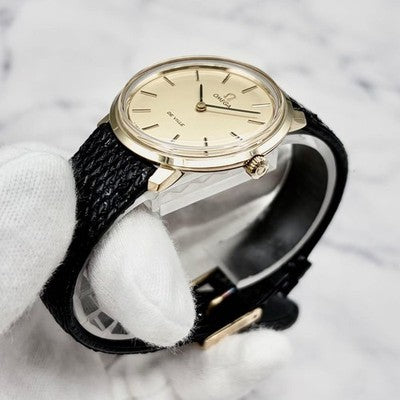 OMEGA MEN'S WRISTWATCH DE VILLE MANUAL WINDING TOOL104 ORIGINAL BUCKLE