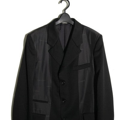 COMME DES GARCONS HOMME DEUX WOOL TAILORED JACKET L JAPAN DL-J031 FROM JAPAN
