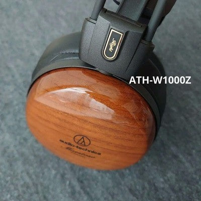 AUDIO TECHNICA ATH-W1000Z MAESTOSO WOOD HEADPHONES DETACHABLE MOD USED