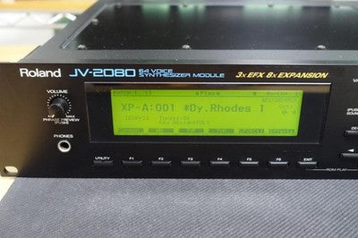 ROLAND JV-2080 SOUND MODULE W/ SR-JV80-98 EXPANSION TESTED WORKING FROM JAPAN