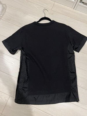 DIOR SACAI HYBRID DOCKING T-SHIRT BLACK M COTTON EXCELLENT+++++