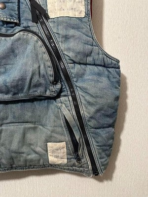 KAPITAL COUNTRY VINTAGE DOWN VEST L JAPAN USED CONDITION B LIMITED EDITION