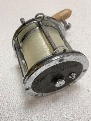 PENN SENATOR 113 4/0 TROLLING REEL SALTWATER FISHING MADE IN USA EXCELLENT
