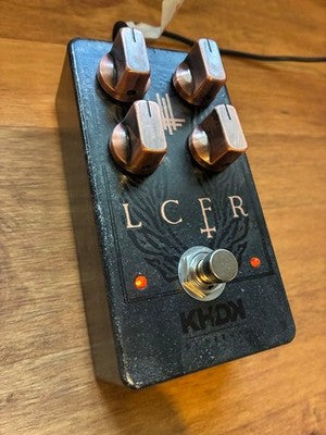 KHDK LCFR HI-GAIN OVERDRIVE BOOSTER - RARE ACID PAINT LIMITED EDITION