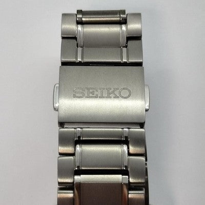SEIKO BRIGHTZ SAGA241 8B63-0AB0 TITANIUM SOLAR RADIO BLACK DIAL MENS WATCH