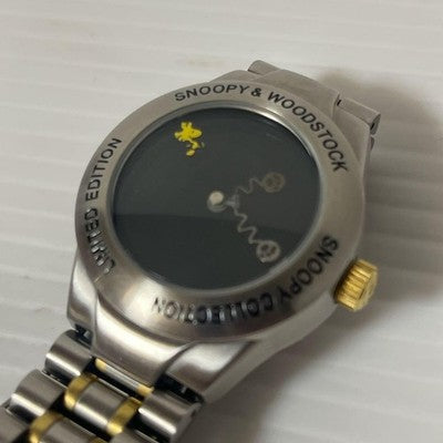 SNOOPY COLLECTION 2000 SHADOW SKELETON WATCH LIMITED 5000 HAND WIND RARE MODEL