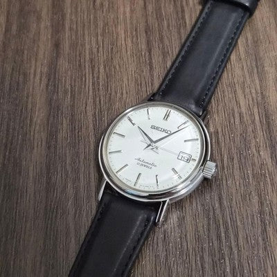 SEIKO AUTOMATIC 6R15-00V0 SARB031 MEN'S WRISTWATCH WHITE DIAL MECHANICAL JAPAN