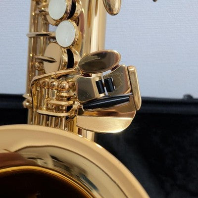 YAMAHA YAS-480 ALTO SAXOPHONE GOLD LACQUER W/CASE SERVICED EXCELLENT JAPAN