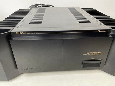 NAKAMICHI PA-50CE STASIS POWER AMPLIFIER BLACK VINTAGE AUDIO JAPAN TESTED