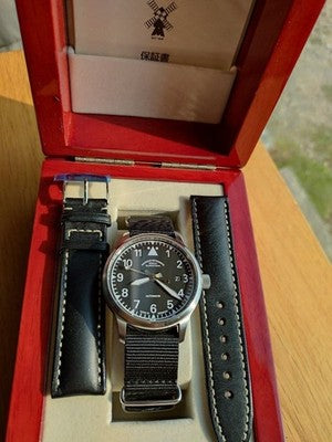 MÜHLE GLASHÜTTE TERRASPORT II M1-37-40 AUTOMATIC MEN'S WATCH EXCELLENT