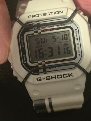CASIO G-SHOCK BAIT INITIAL D DW5600BAIT20 AE86 LIMITED EDITION WATCH W/ BOX