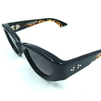 JACQUES MARIE MAGE SEYMOUR NOIR11 SUNGLASSES BLACK GREY LENS MADE IN ITALY