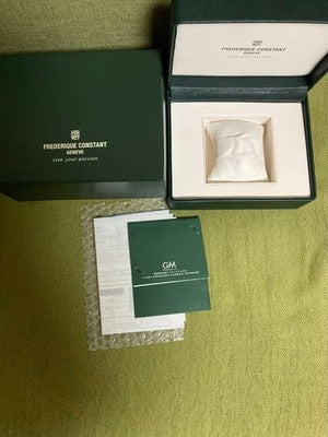 FREDERIQUE CONSTANT CARREE HEARTBEAT DATE FC-315MPB4C26 AUTOMATIC MEN WATCH
