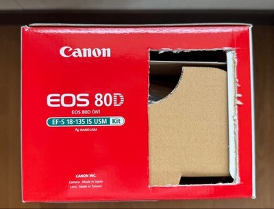 CANON EOS 80D DSLR CAMERA EF-S 18-135MM IS USM LENS EF 50MM F1.8 STM TRIPOD KIT