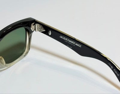 JACQUES MARIE MAGE HEYWOOD BLACK FADE 52-21-148 LIMITED EDITION EYEGLASSES