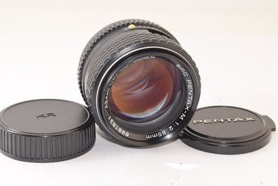 PENTAX SMC PENTAX-M 85MM F2 MEDIUM TELEPHOTO LENS FOR K MOUNT EXCELLENT+++++