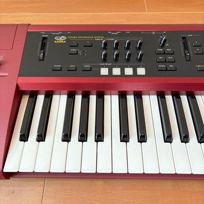 KORG KARMA WORKSTATION SYNTHESIZER KARMA ENGINE TESTED W/CASE ADAPTER  AS IS