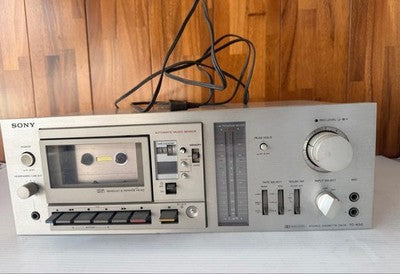 SONY TC-K50 STEREO CASSETTE TAPE DECK VINTAGE MADE IN JAPAN JUNK ITEM