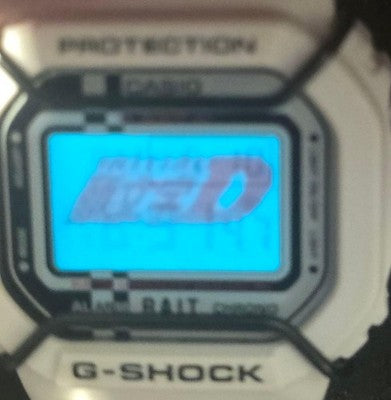 CASIO G-SHOCK BAIT INITIAL D DW5600BAIT20 AE86 LIMITED EDITION WATCH W/ BOX