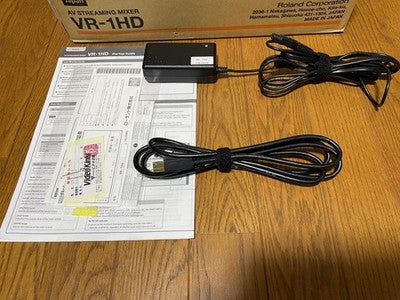 ROLAND VR-1HD AV STREAMING MIXER MULTI FORMAT WUXGA HDCP HDMI USB WHITE