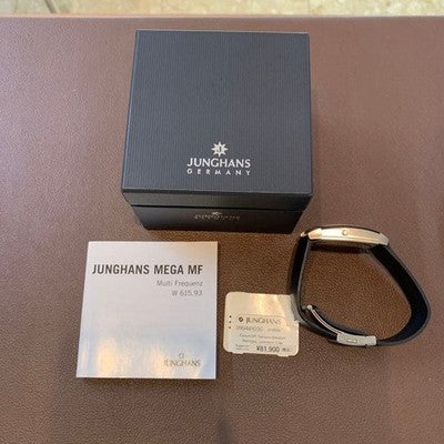 JUNGHANS 056/4410.00 RADIO-CONTROLLED MEN'S WRISTWATCH THE GERMAN WATCH LEATHER