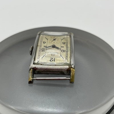 OMEGA VINTAGE T17 MANUAL WIND RECTANGULAR CASE WRISTWATCH CLASSIC RARE