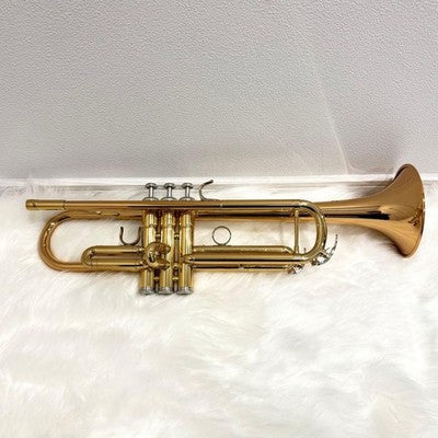 YAMAHA YTR-4335G BB TRUMPET GOLD BRASS BELL W/ HARD CASE & ACCESSORIES JAPAN