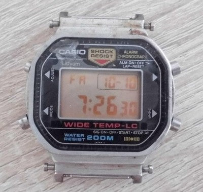 CASIO G-SHOCK WW-5300C-1 LOW TEMP RESISTANT DIVER WATCH WATCH HEAD ONLY