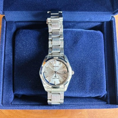 GRAND SEIKO SBGX071 MEN'S WRISTWATCH ROUND FACE JAPAN MADE STAINLESS STEEL BAND