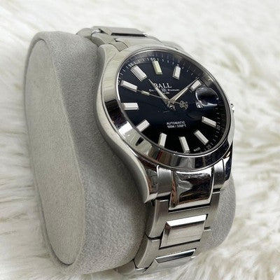 BALL WATCH ENGINEER II MARVELITE NM2026C AUTOMATIC BLACK DIAL MEN'S 40MM