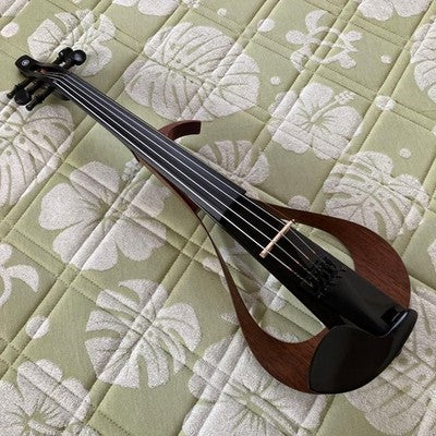 YAMAHA YEV 105BL BLACK 5 STRING SILENT ELECTRIC VIOLIN WITH CASE JAPAN