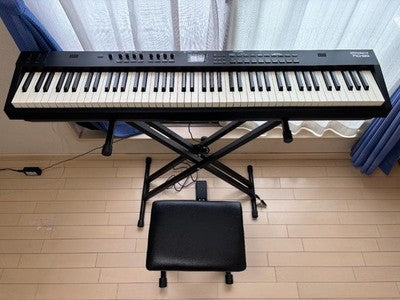 ROLAND RD-88 STAGE PIANO COMPLETE SET PEDAL CASE AC ADAPTER NEAR MINT JAPAN