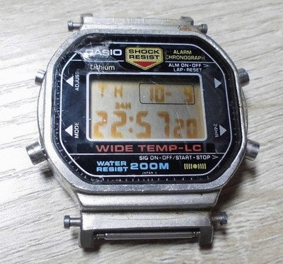 CASIO G-SHOCK WW-5300C-1 LOW TEMP RESISTANT DIVER WATCH WATCH HEAD ONLY