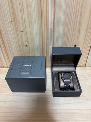 CASIO G-SHOCK GMW-B5000TVB-1JR TITANIUM FULL METAL BLACK IP SOLAR BLUETOOTH