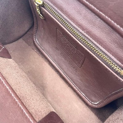 COACH EXCELLENT CONDITION OLD COACH 9045 LEATHER 2WAY BAG TURN LOCK & SHOULDER
