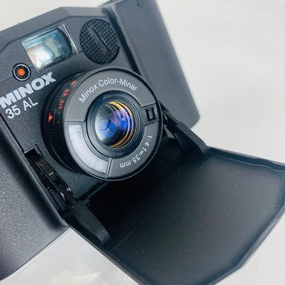 MINOX 35 AL COMPACT 35MM FILM CAMERA CLASSIC VINTAGE FOR REPAIR OR PARTS