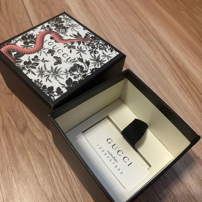 GUCCI INTERLOCKING G LOGO NECKLACE SILVER 925 DOUBLE G MEN'S W/BOX NEAR MINT