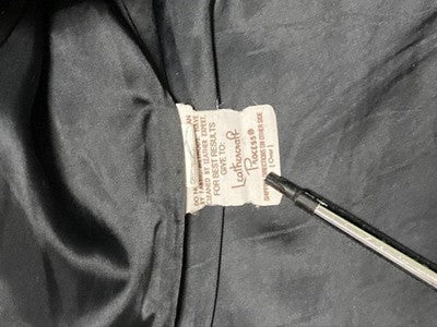 SCHOTT 671H SINGLE RIDER JACKET BLACK SIZE 38 HORSEHIDE EASY RIDER MODEL