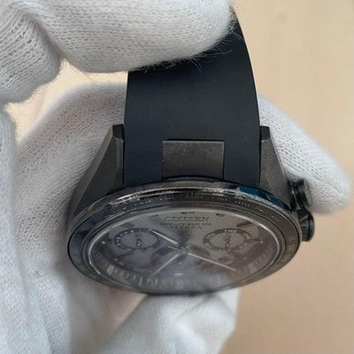 CITIZEN ATTESA CC4055-14H ECO-DRIVE F950 GPS SOLAR TITANIUM MENS WATCH
