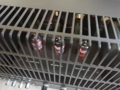 LUXMAN LUXKIT A3600 VACUUM TUBE AMPLIFIER FOR PARTS OR NOT WORKING