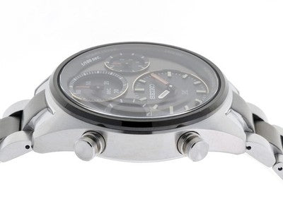SEIKO SBER005 PROSPEX SPEED TIMER SOLAR CHRONO QUARTZ MEN'S WATCH ROUND FACE