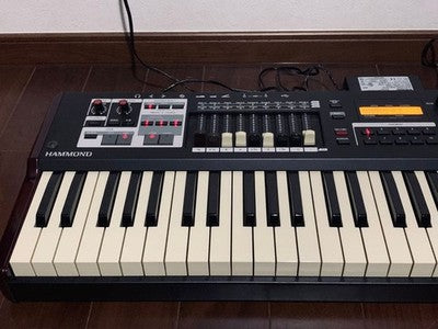 HAMMOND SK1 61-KEY STAGE ORGAN KEYBOARD W/ CASE LIGHTWEIGHT RARE MODEL