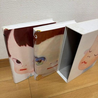 YOSHITOMO NARA COMPLETE WORKS 1984 2010 ART BOOK2 VOLUMES HARDCOVER JAPAN