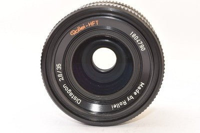 ROLLEI-HFT DISTAGON 35MM F2.8 QBM MOUNT MADE IN SINGAPORE EXCELLENT+++++