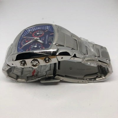 VICEROY FC BARCELONA CHRONOGRAPH 43767 BLUE & SILVER WORKING WELL SPORTS WATCH