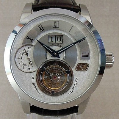MEMORIGIN AT1003-SSWHBKR GRAND MANUFACTURE TOURBILLON SS BACK SCALE AT