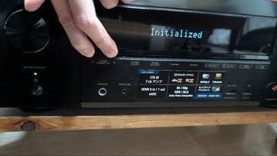DENON AVR-X1600H AV AMPLIFIER 7.2CH NETWORK RECEIVER FOR PARTS OR NOT WORKING