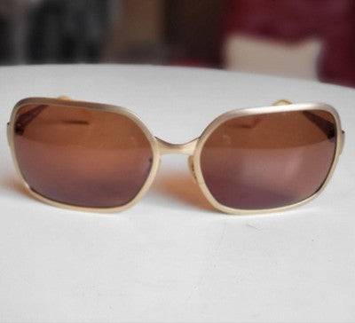 OLIVER PEOPLES OP-523 TI FIGHT CLUB SUNGLASSES BROWN TITANIUM FRAME MINT
