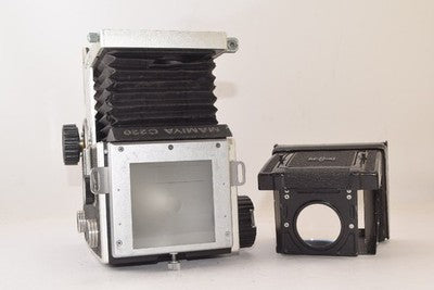 MAMIYA C220 PROFESSIONAL + 80MM F2.8 TWIN-LENS REFLEX CAMERA FROM JAPAN AS IS